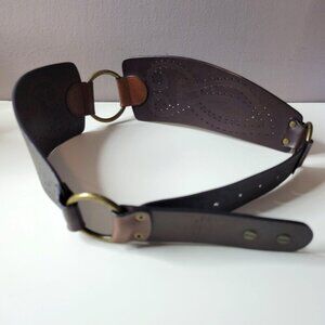 Hobo Brown Leather belt Women  size 34
